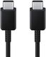 Originele Samsung USB-C naar USB-C Kabel 1.8 Meter 25W / 3A Zwart afbeelding 2