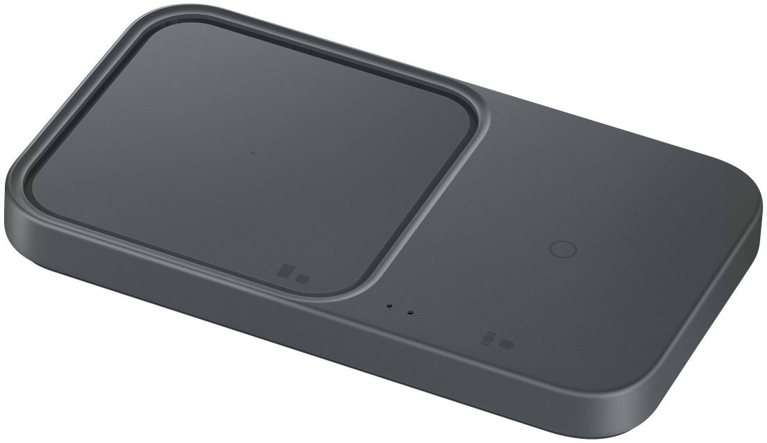 Originele Samsung Wireless Charger Duo Pad 15W + Adapter 25W Grijs afbeelding 4