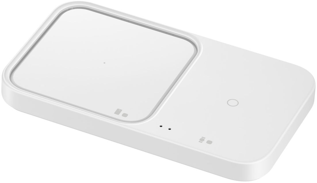 Originele Samsung Wireless Charger Duo Pad 15W + Adapter 25W Wit afbeelding 3