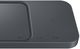 Originele Samsung Wireless Charger Duo 15W Smartphone/Buds/Watch Grijs afbeelding 7