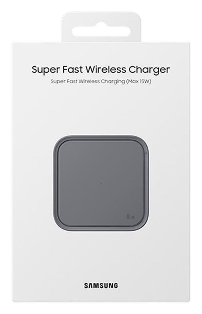 Originele Samsung Mono Wireless Charger Pad 15W Fast Charge Grijs afbeelding 7