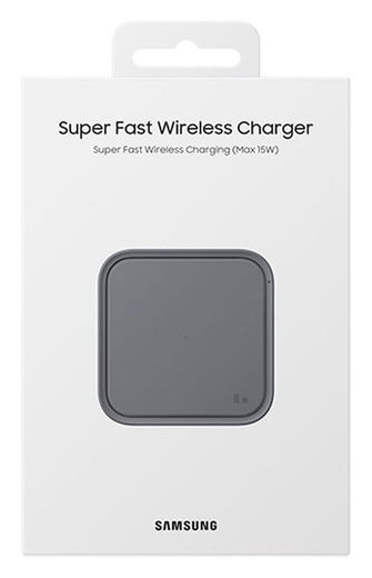 Originele Samsung Mono Wireless Charger Pad 15W Fast Charge Grijs afbeelding 7