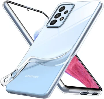 Samsung Galaxy A53 Hoesje Dun TPU Back Cover Transparant