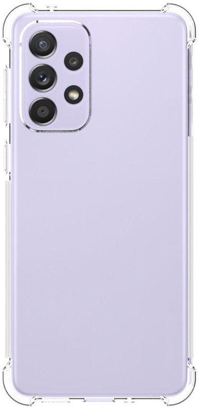 Samsung Galaxy A33 Hoesje Schokbestendig TPU Back Cover Transparant afbeelding 1