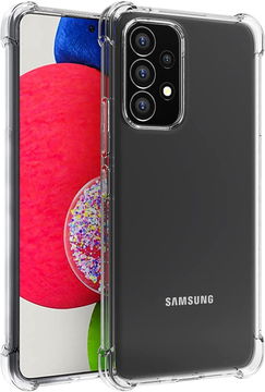 Samsung Galaxy A53 Hoesje Schokbestendig TPU Back Cover Transparant