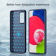 Samsung Galaxy A53 Hoesje Geborsteld TPU Back Cover Blauw afbeelding 6