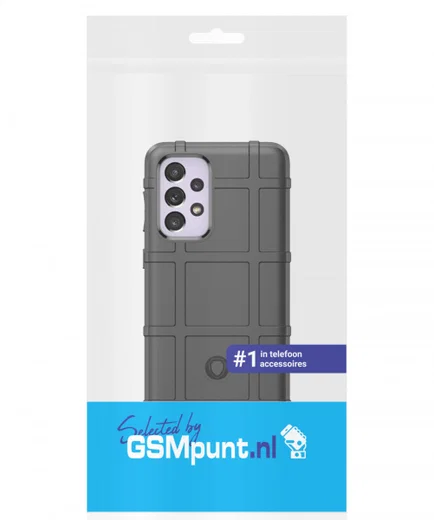 Samsung Galaxy A53 Shock Proof Rugged Shield Back Cover Zwart afbeelding 10