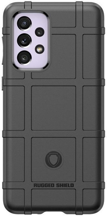 Samsung Galaxy A53 Shock Proof Rugged Shield Back Cover Zwart afbeelding 2