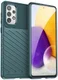 Samsung Galaxy A73 5G Hoesje TPU Thunder Design Back Cover Groen afbeelding 1