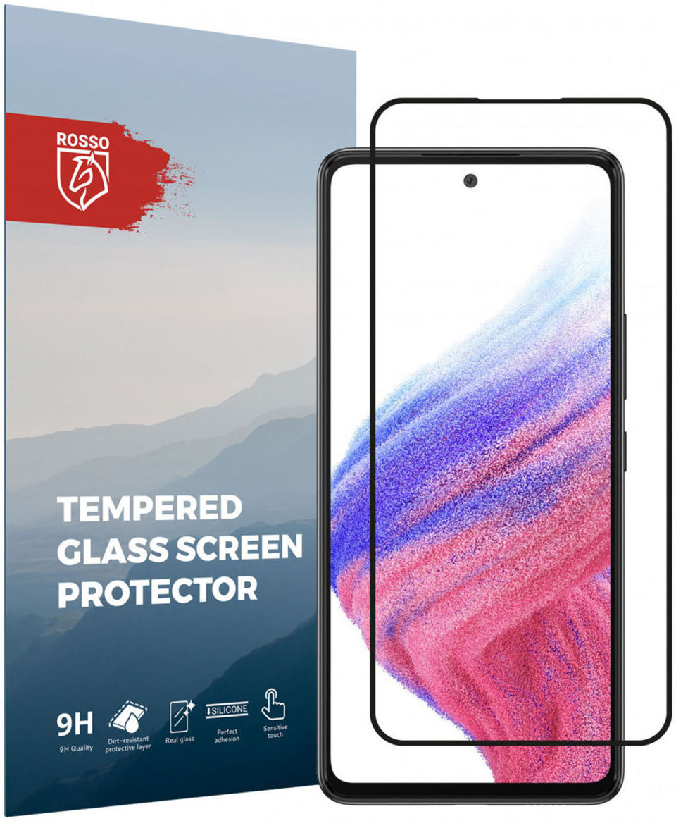 Rosso Samsung Galaxy A53 9H Tempered Glass Screen Protector afbeelding 1