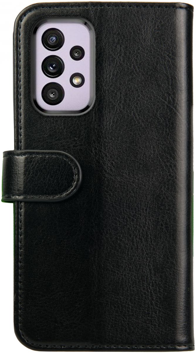 Rosso Element Samsung Galaxy A33 Hoesje Book Cover Wallet Zwart afbeelding 2