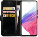 Rosso Element Samsung Galaxy A53 Hoesje Book Cover Zwart