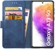Rosso Element Samsung Galaxy A73 Hoesje Book Cover Blauw afbeelding 1