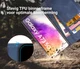 Rosso Element Samsung Galaxy A73 Hoesje Book Cover Blauw afbeelding 9