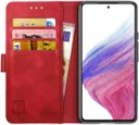 Rosso Element Samsung Galaxy A53 Hoesje Book Cover Rood