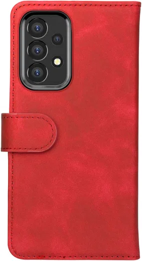 Rosso Element Samsung Galaxy A53 Hoesje Book Cover Rood afbeelding 2