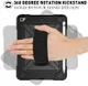 Apple iPad Mini 4/5 Hoes met Screen Protector en Handriem Zwart afbeelding 9