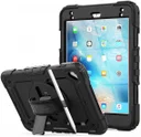 Apple iPad Mini 4/5 Hoes met Screen Protector en Handriem Zwart