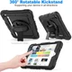 Apple iPad Mini 4/5 Hoes met Screen Protector en Handriem Zwart afbeelding 12