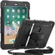 Apple iPad 9.7 (2017/2018) / Air 2 Hoes met Screen Protector en Handriem Zwart afbeelding 14