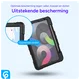 Apple iPad Air (2020/2022) Hoes met Screen Protector en Handriem Zwart afbeelding 4