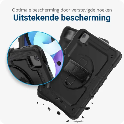 Apple iPad Pro 11 Hoes met Screen Protector en Handriem Zwart afbeelding 7