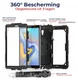 Samsung Galaxy Tab A 10.5 Hoes met Screenprotector en Handriem Zwart afbeelding 2