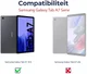 Samsung Galaxy Tab A7 (2022 / 2020) Hoes met Screen Protector en Handriem Zwart afbeelding 13