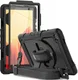 Samsung Galaxy Tab A7 (2022 / 2020) Hoes met Screen Protector en Handriem Zwart afbeelding 1