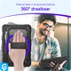 Samsung Galaxy Tab S8+ / S7+ / S7 FE Hoes met Screen Protector en Handriem Zwart afbeelding 8