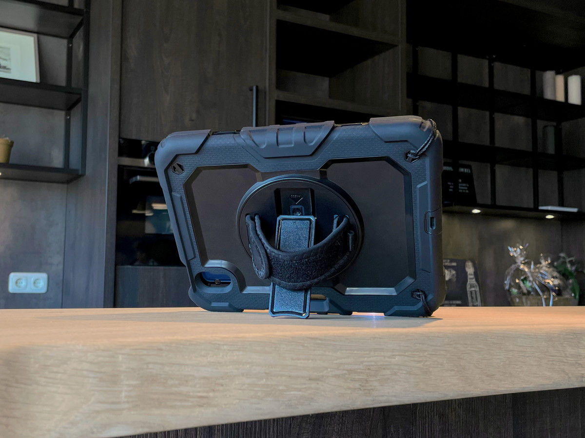 Lenovo Tab M8 Hoes met Screen Protector en Handriem Zwart afbeelding 8