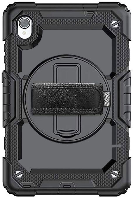 Lenovo Tab M8 Hoes met Screen Protector en Handriem Zwart afbeelding 9