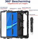 Lenovo Tab M8 Hoes met Screen Protector en Handriem Zwart afbeelding 2