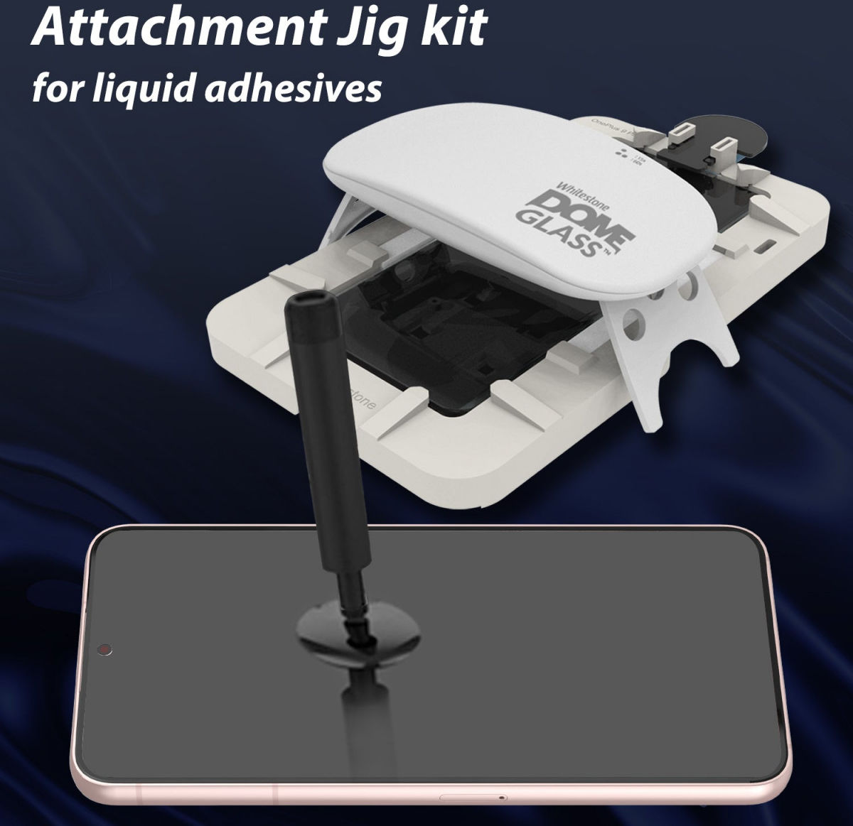 Whitestone Dome Glass Samsung Galaxy S22 Plus Screen Protector 2-Pack afbeelding 4