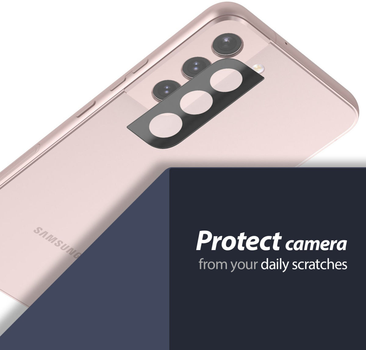Whitestone Samsung S22 Plus Tempered Glass Camera Protector (2-Pack) afbeelding 5