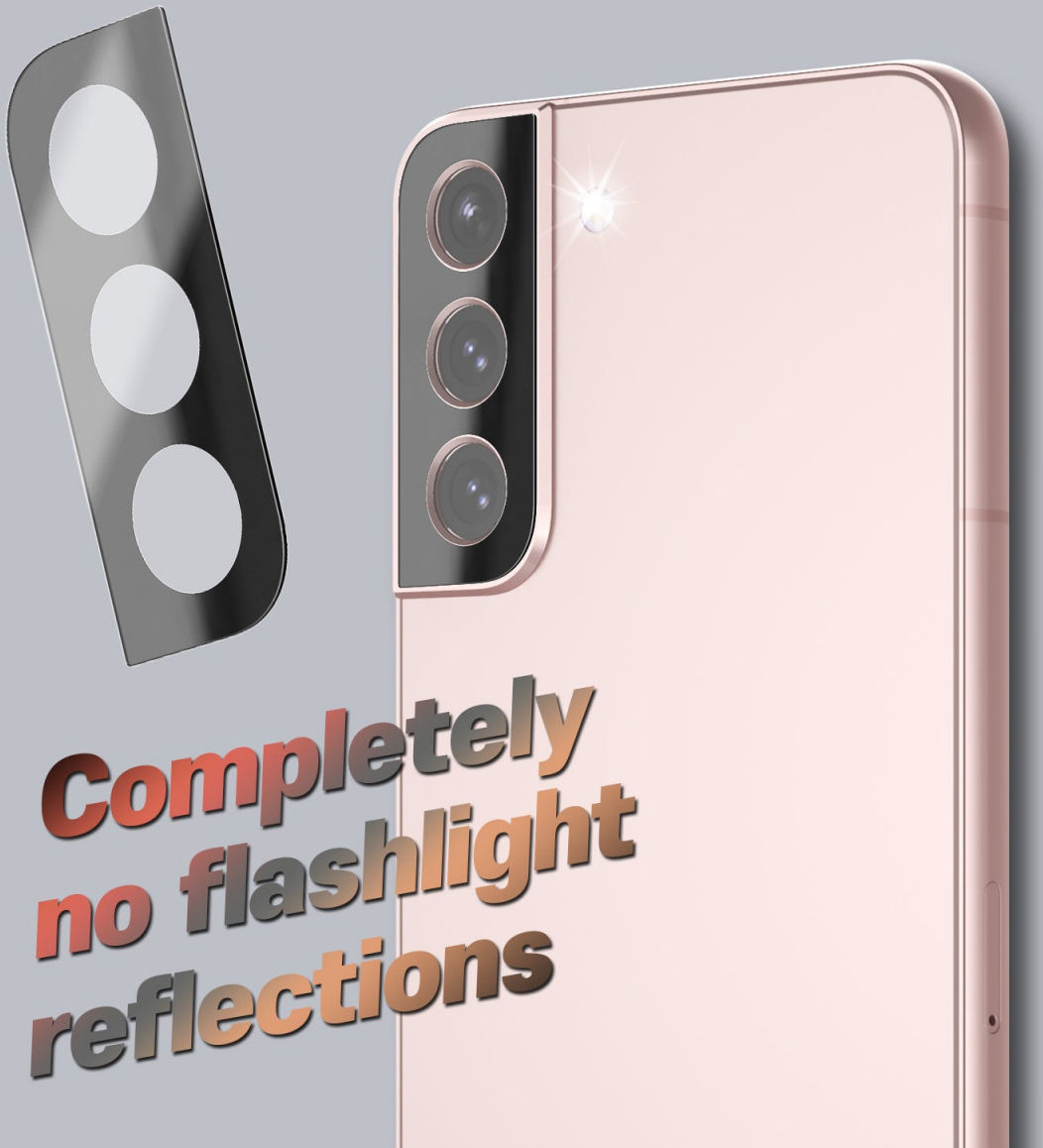 Whitestone Samsung S22 Plus Tempered Glass Camera Protector (2-Pack) afbeelding 6