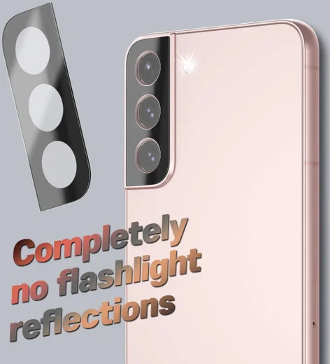 Whitestone Samsung S22 Plus Tempered Glass Camera Protector (2-Pack) afbeelding 6