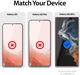 Whitestone Dome Glass Samsung Galaxy S22 Ultra Screen Protector 2-Pack afbeelding 8