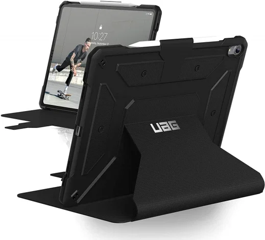 Urban Armor Gear Metropolis Apple iPad Pro 12.9 (2021) Hoes Zwart afbeelding 1