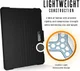 Urban Armor Gear Metropolis Apple iPad Pro 12.9 (2021) Hoes Zwart afbeelding 8