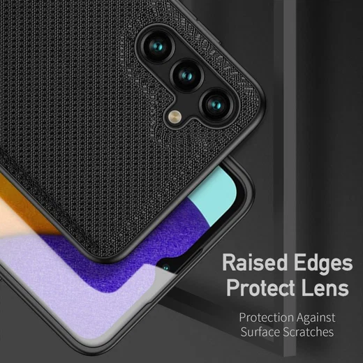 Dux Ducis Fino Samsung Galaxy A13 5G / A04s Hoesje Back Cover Zwart afbeelding 4