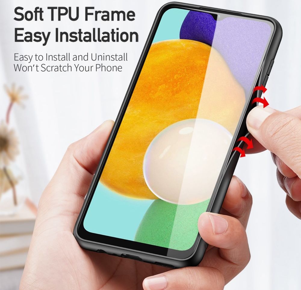 Dux Ducis Fino Samsung Galaxy A13 5G / A04s Hoesje Back Cover Zwart afbeelding 7