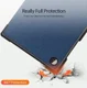 Dux Ducis Domo Samsung Galaxy Tab A8 Hoes Tri-Fold Book Case Blauw afbeelding 3