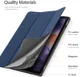 Dux Ducis Domo Samsung Galaxy Tab A8 Hoes Tri-Fold Book Case Blauw afbeelding 5