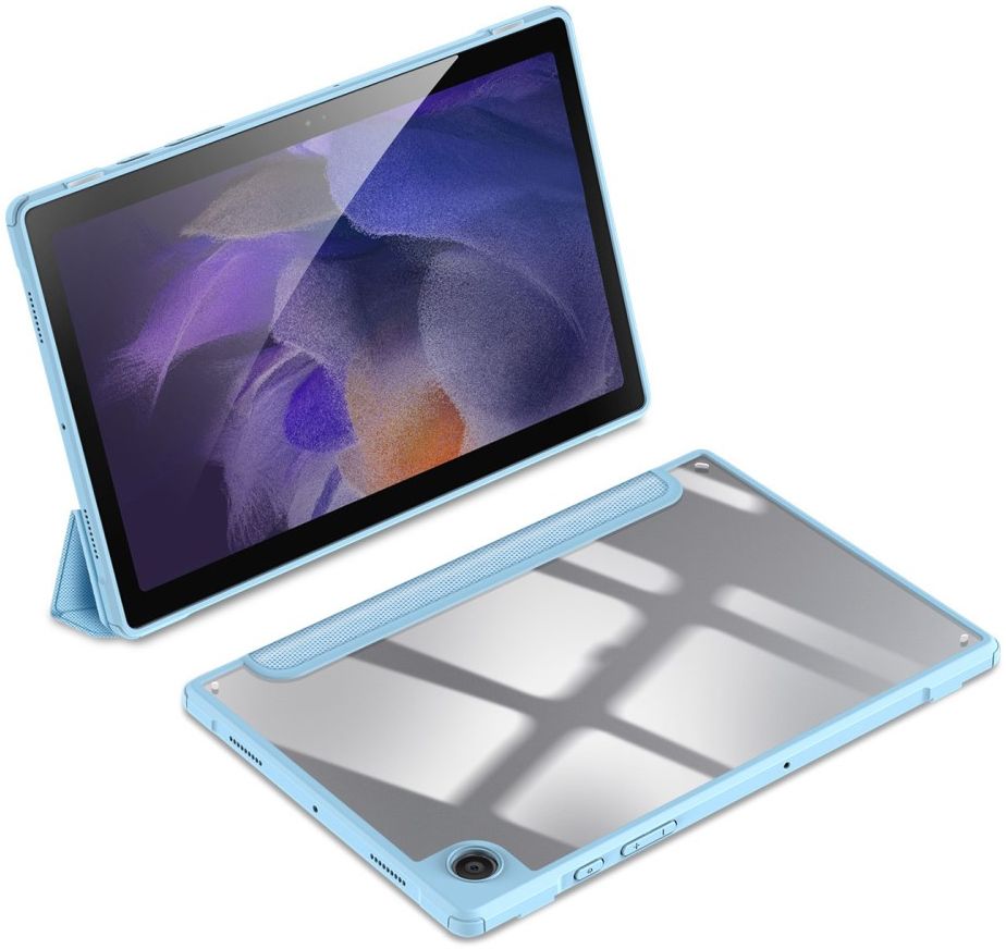 Dux Ducis Toby Samsung Galaxy Tab A8 Hoes Tri-Fold Book Case Blauw afbeelding 7