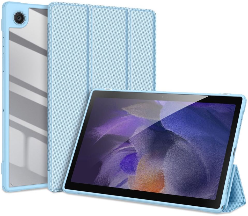 Dux Ducis Toby Samsung Galaxy Tab A8 Hoes Tri-Fold Book Case Blauw afbeelding 8