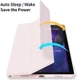 Dux Ducis Toby Samsung Galaxy Tab A8 Hoes Tri-Fold Book Case Roze afbeelding 5