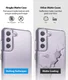 Ringke Fusion Samsung Galaxy S21 FE 5G Hoesje Matte Transparant afbeelding 10