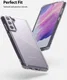 Ringke Fusion Samsung Galaxy S21 FE 5G Hoesje Matte Transparant afbeelding 4