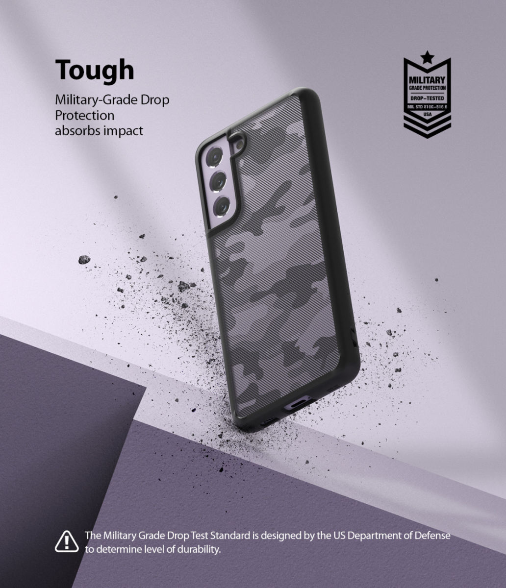 Ringke Fusion Samsung Galaxy S21 FE 5G Hoesje Matte Transparant afbeelding 6